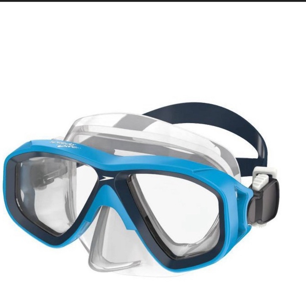 Speedo kids surf gazer swim mask cyber turquoise